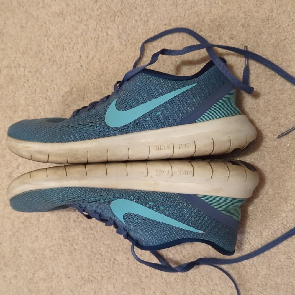 Nike Free RN women's sneakers size 8 laundered same day shipping - Picture 5 of 9
